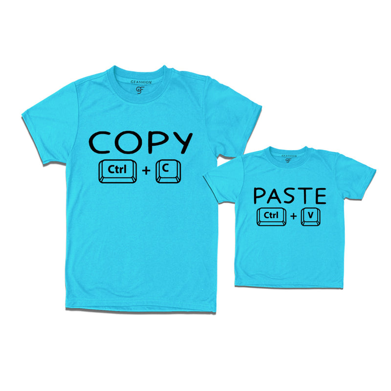 dad and son t shirts copy paste