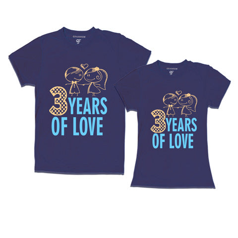  3-years-of-love-t-shirts-Navy