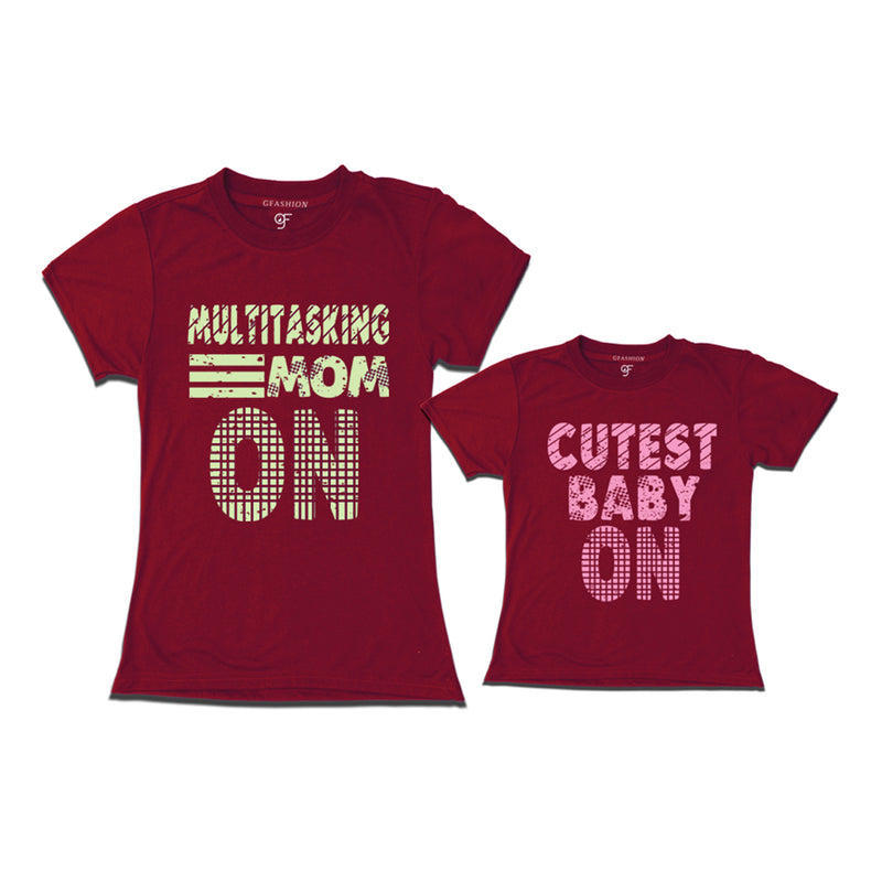 baby and mom t shirts