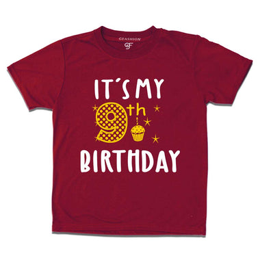 9th Birthday Girl T-shirt