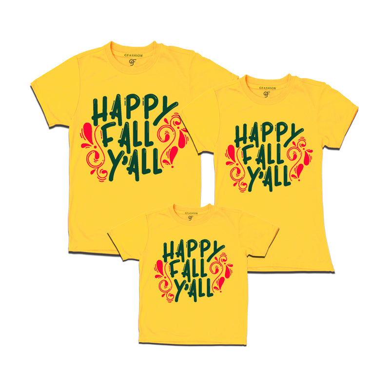 happy fall y'all christmas t shirts