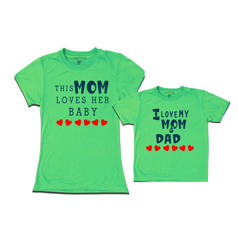 mother baby love matching t shirts