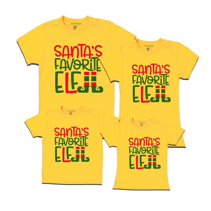 santa favorite elf t shirts