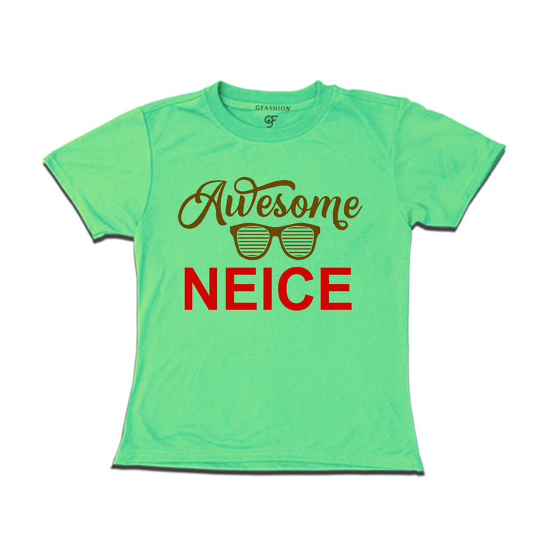 Awesome Neice T-shirts-p-green-gfashion