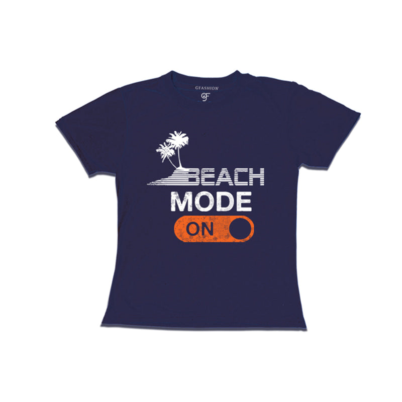 girls beach mode on t shirts
