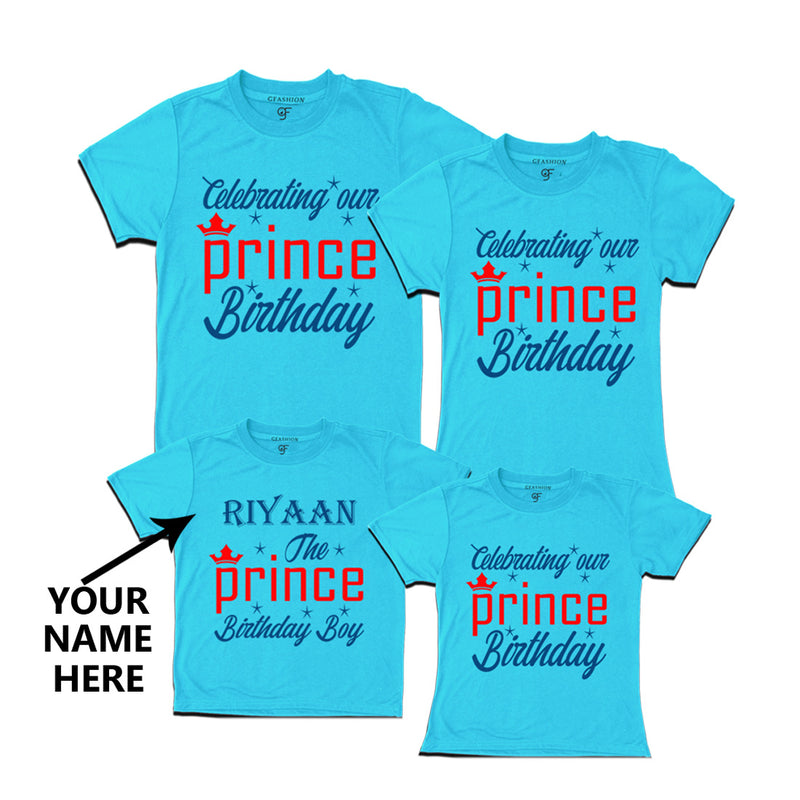 Celebrating Birthday T-shirts with Prince Name-Family in Sky Blue Color available @ gfashion.jpg