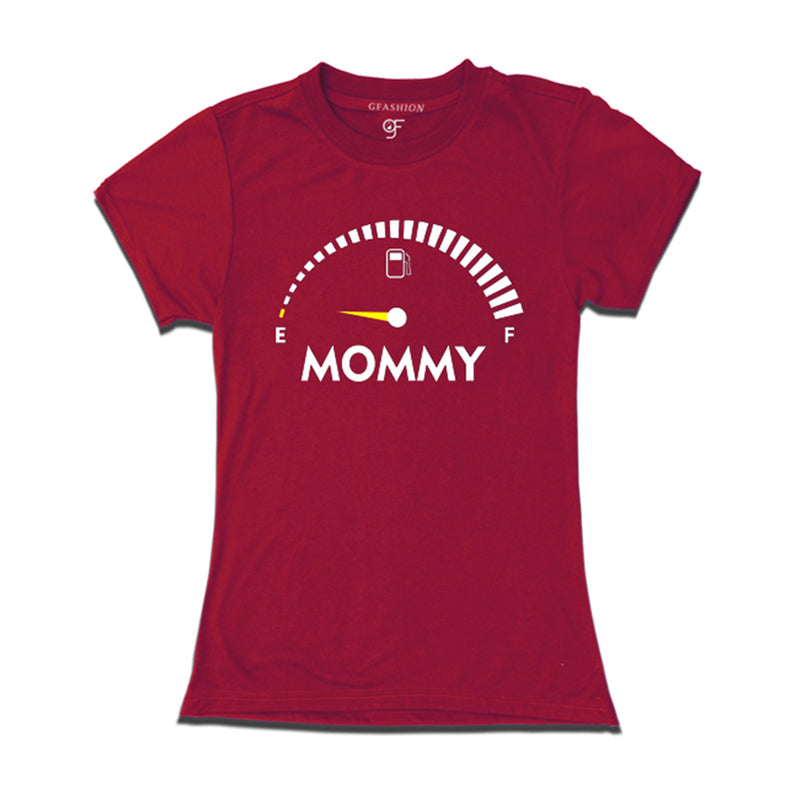 SpeedoMeter Women T-shirt in Maroon Color available @ gfashion.jpg