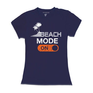 women's beach mode on t shirts