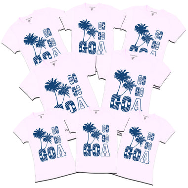 Go Go Goa T-shirts for Group in White Color available @ gfashion.jpg