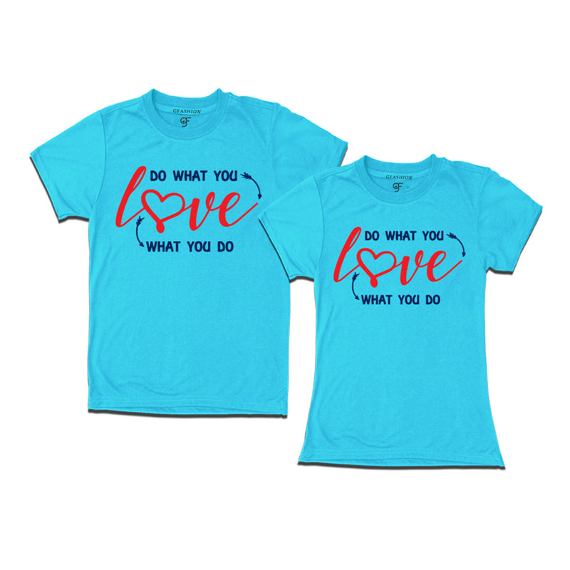 Love couple slogan t shirts