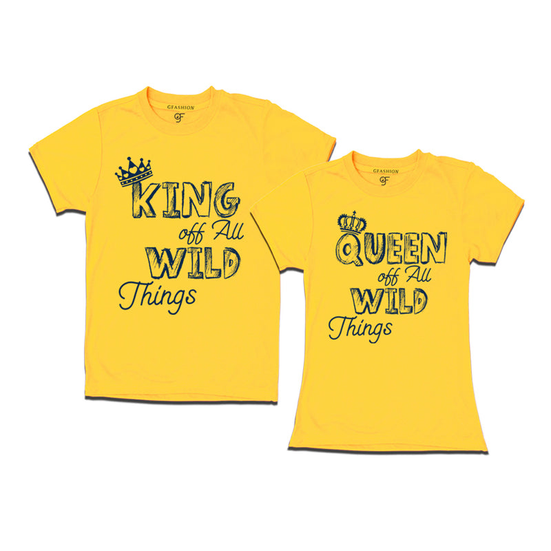 couple t-shirts for king queen