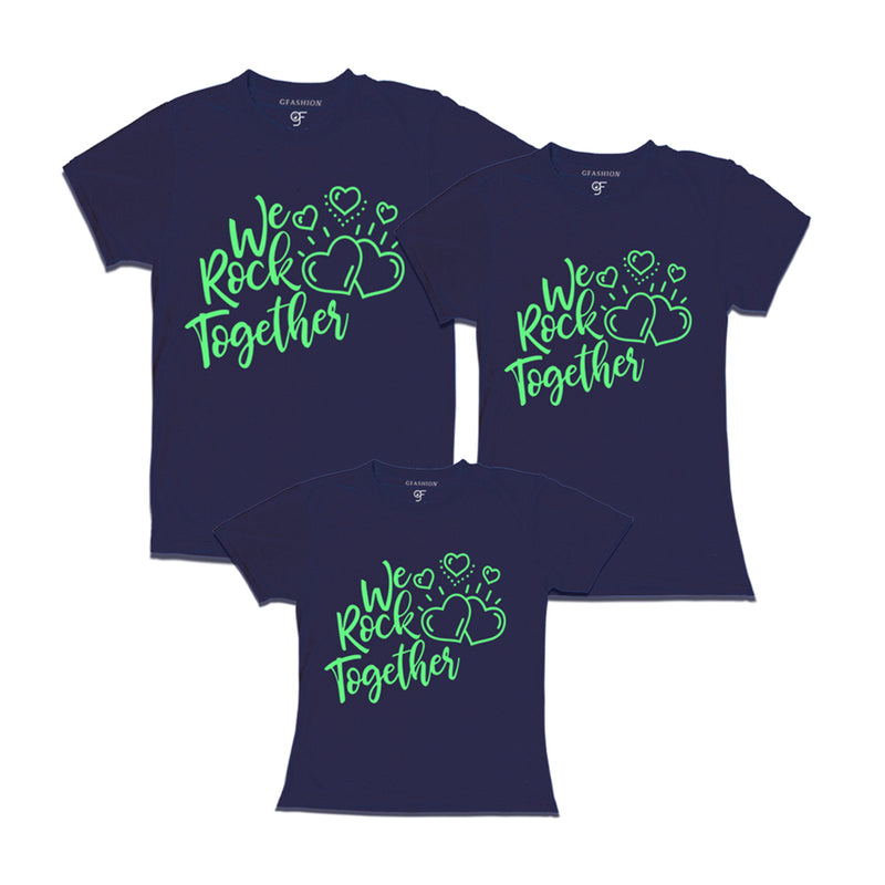 occasion can be celebrated with this rock together family matching family t-shirt