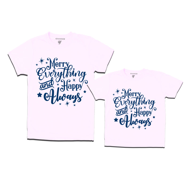 Matching t-shirt for Dad and girl