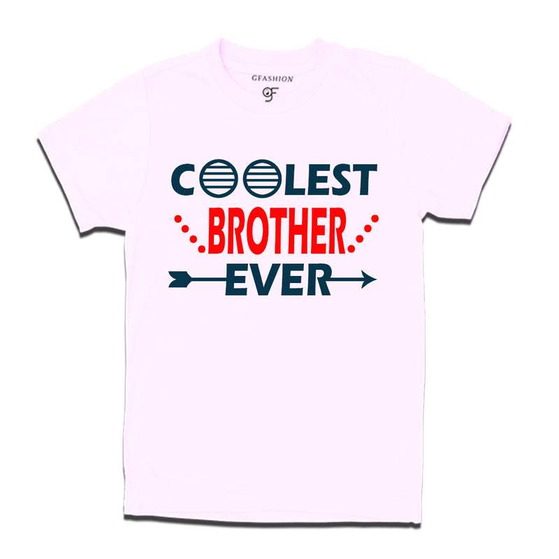coolest brother ever t shirts-white-gfashion