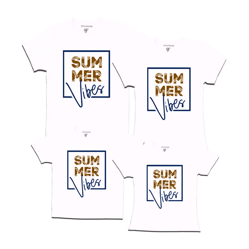 summer vibes vacation group tees