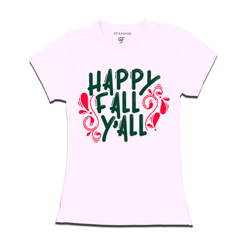 Mom t-shirt for happy fall Y'all