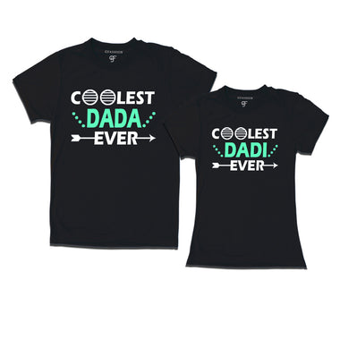 coolest dada dadi ever t shirts-black-gfashion