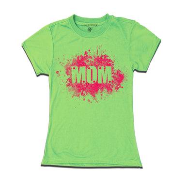 paint splatter t shirt women's