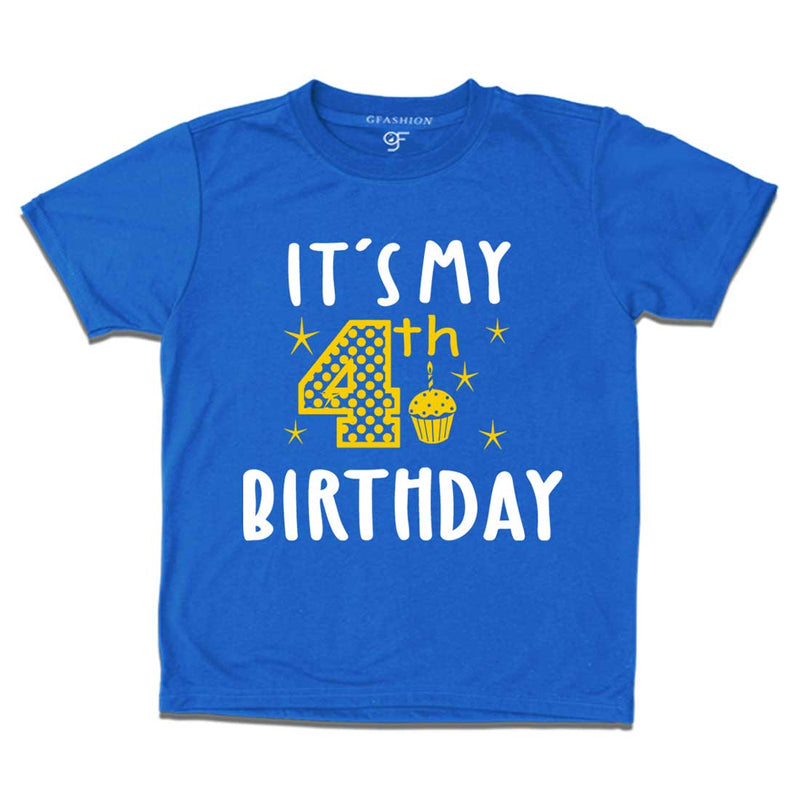 4th Birthday t shirts