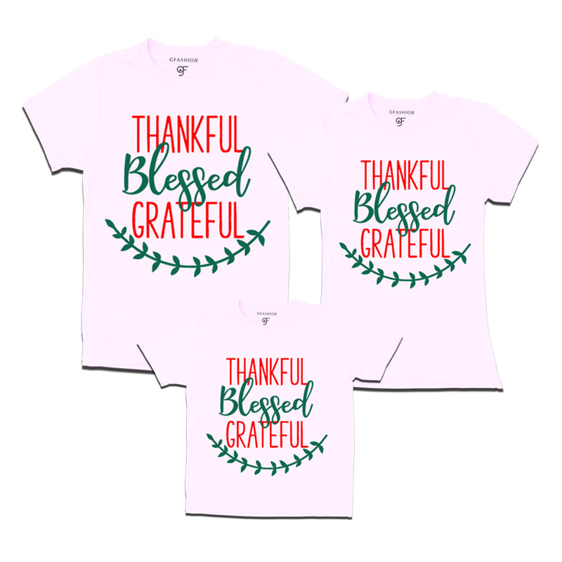 thankful blessed grateful teeshirts