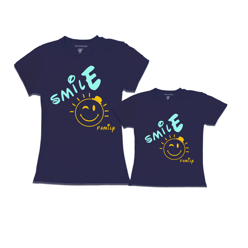 smiley face t shirt for family