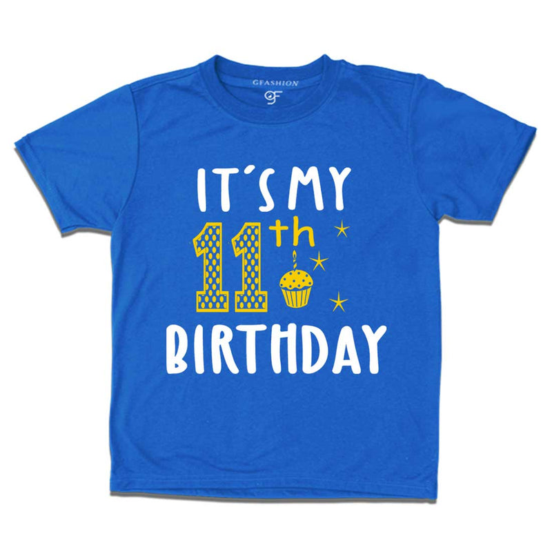 11th Birthday girl T-shirt