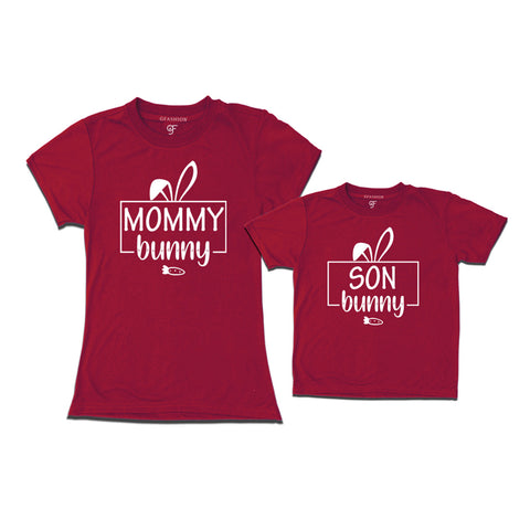 Mommy bunny - son bunny easter matching  T-shirt