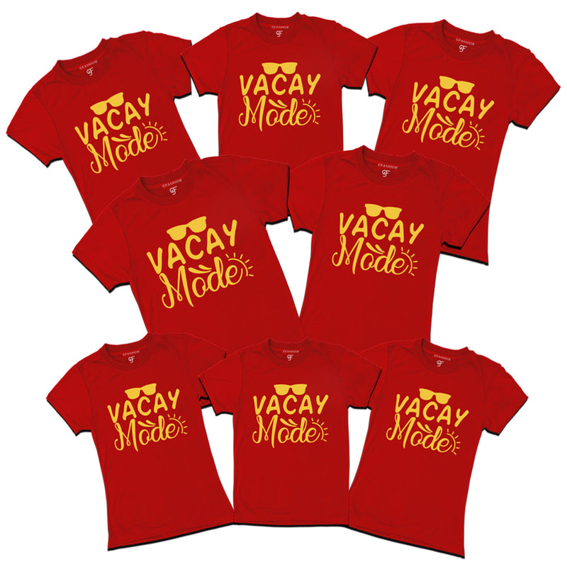 Vacay mode group t shirts family t shirts