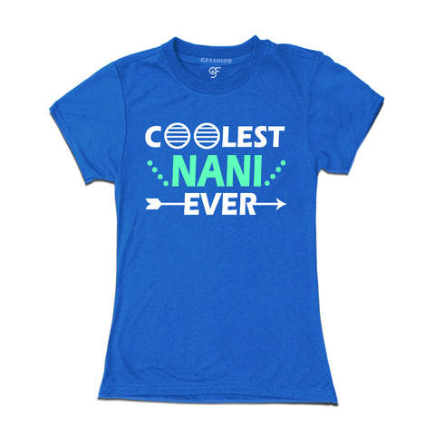 coolest nani ever t shirts -blue @ gfashion