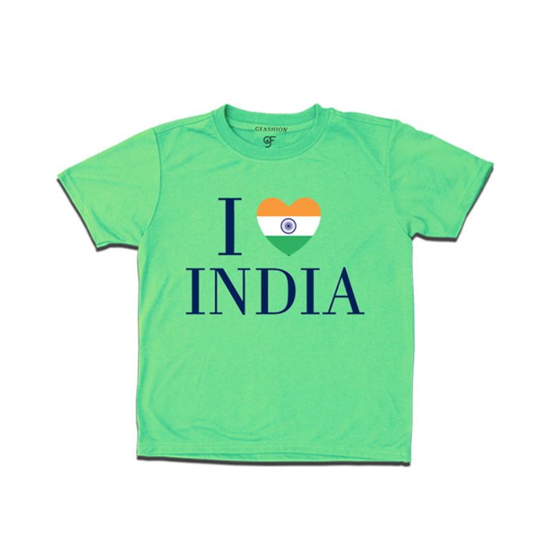 I love India Boy T-shirt in Pista Green Color available @ gfashion.jpg