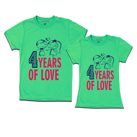  4-years-of-love-t-shirts-pistagreen