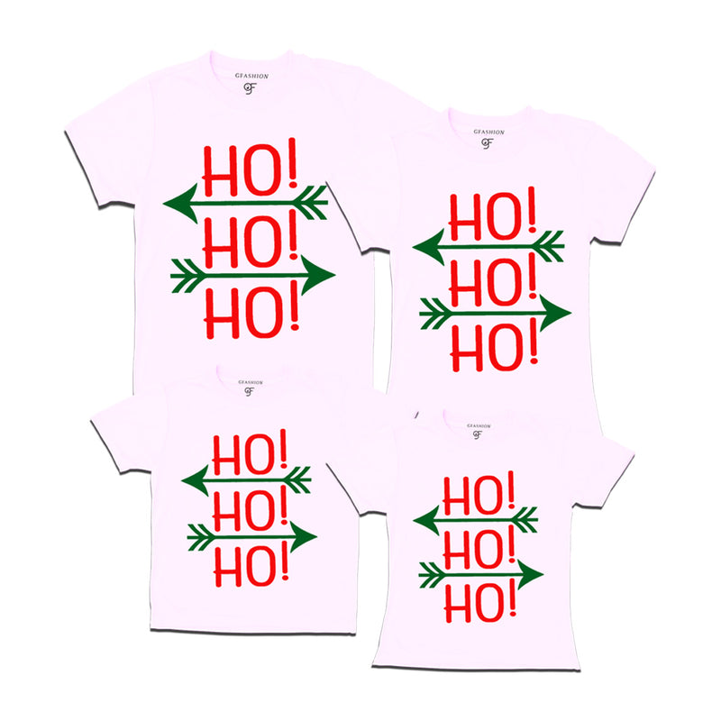 Ho Ho Ho Christmas Shirts set of 4-5