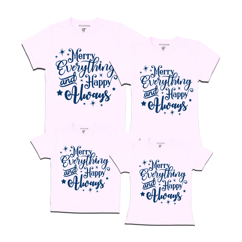Merry everything-couple and family tees