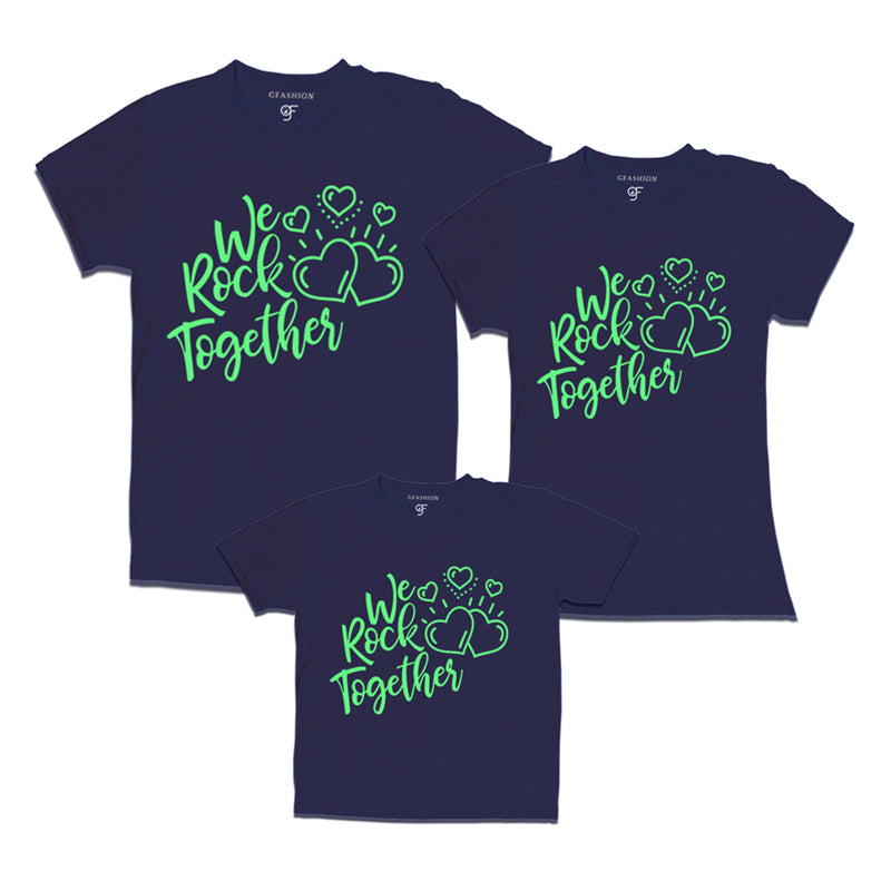 we rock together family t shirts