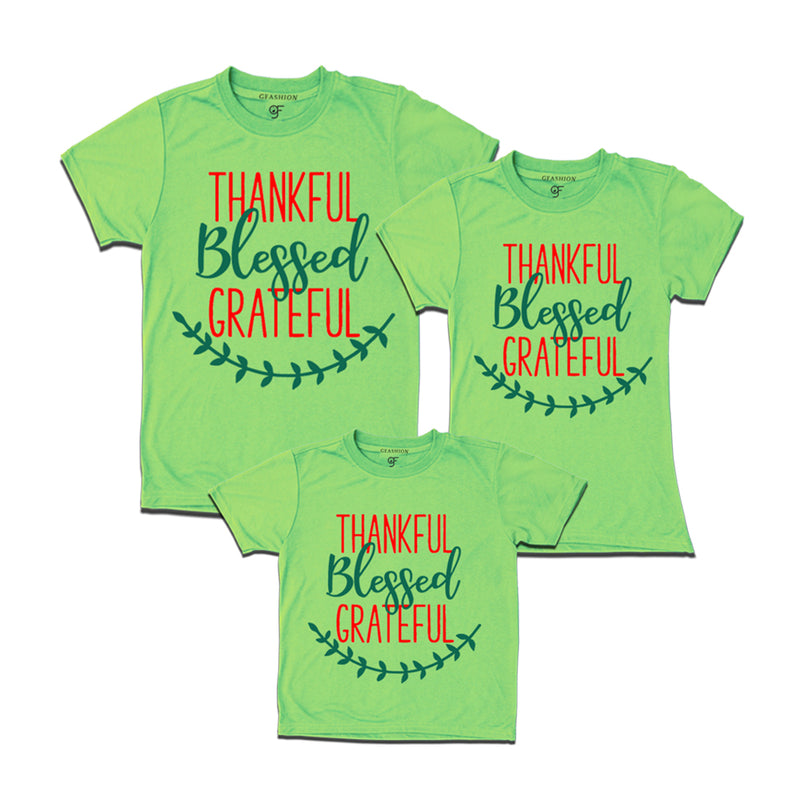 thankful blessed grateful teeshirts