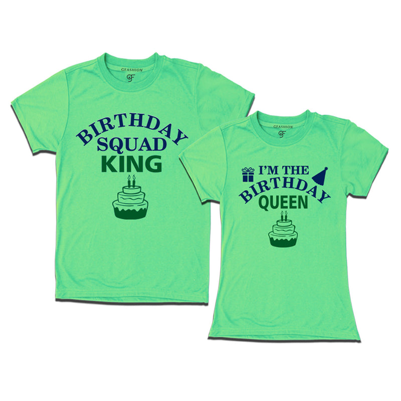I'm The Birthday Queen T-shirts with Squad King