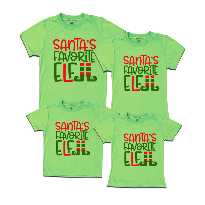 santa favorite elf t shirts