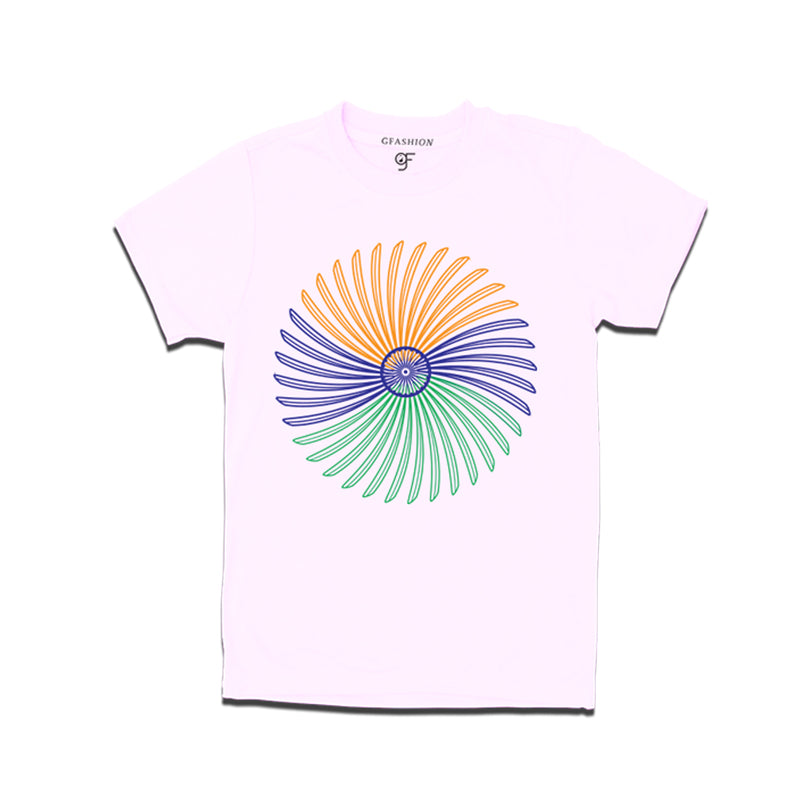 Indian tricolor t shirt-Men T-shirts