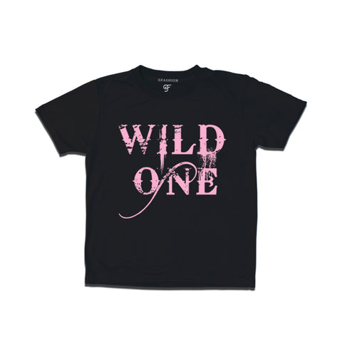 wild one kids tee shirt