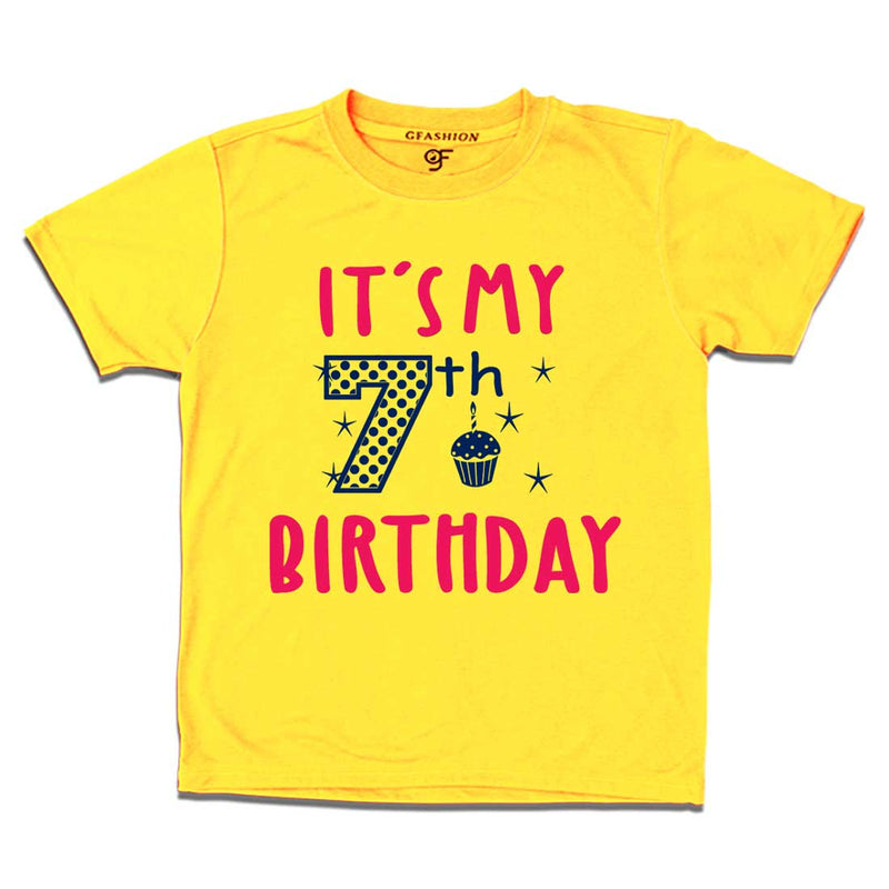 7th Birthday Boy T-shirt