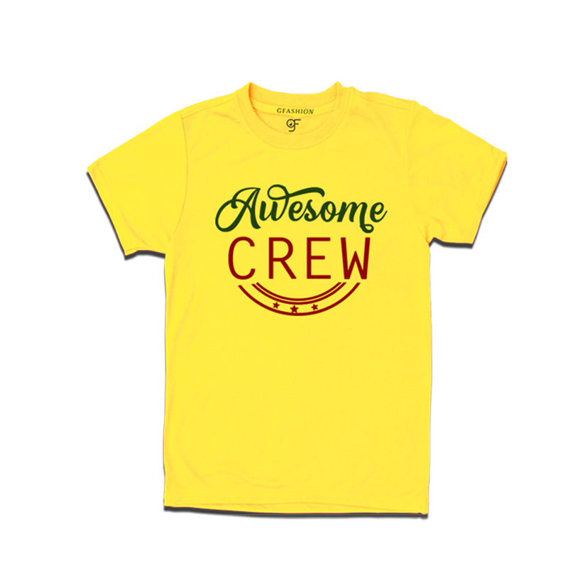 awesome crew t shirt for men