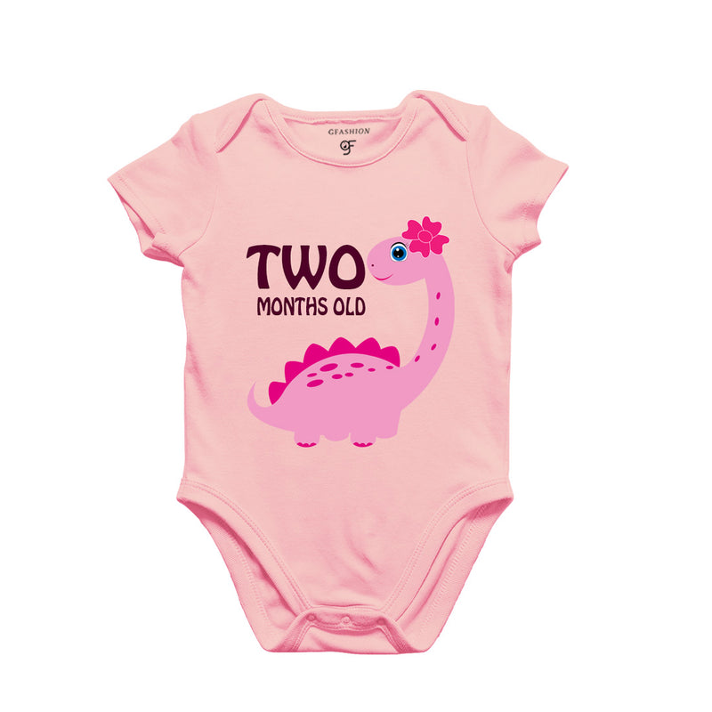 Two Month Baby Bodysuit-Rompers in Pink Color avilable @ gfashion.jpg