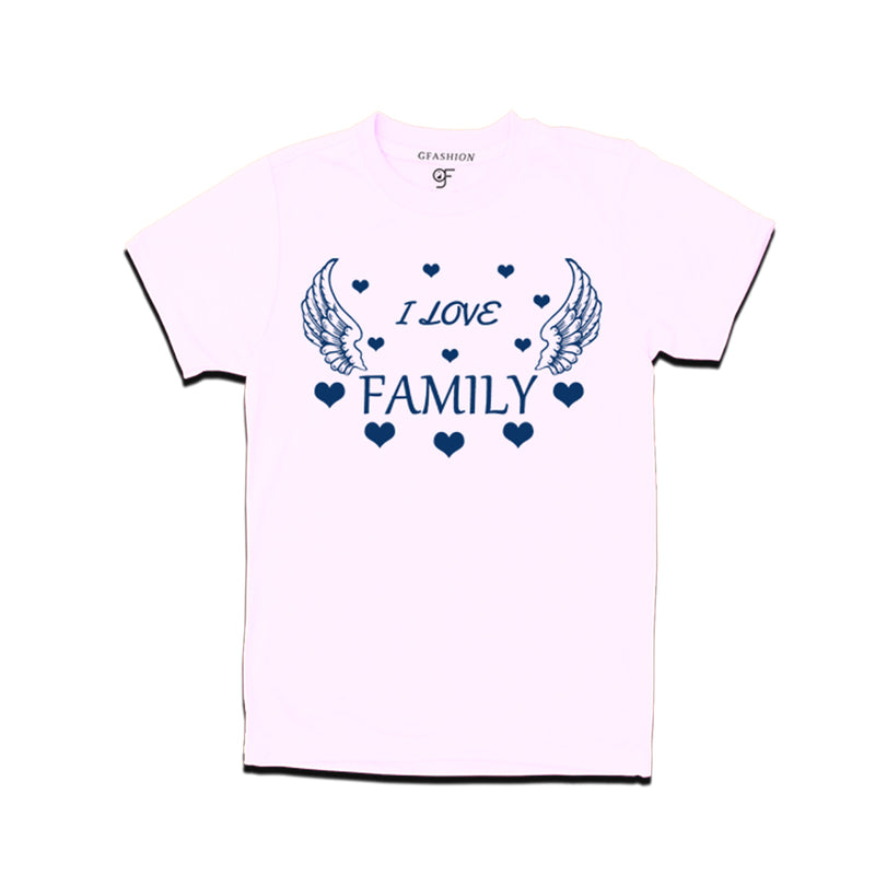 i love family t shirts for men