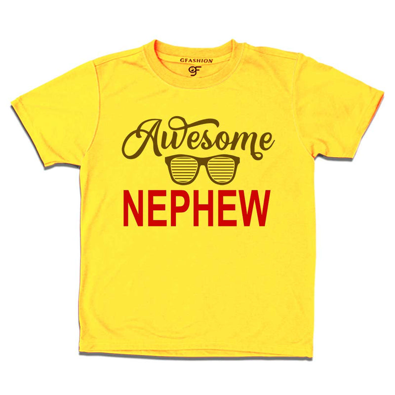 Awesome Nephew T-shirts-yellow-gfashion