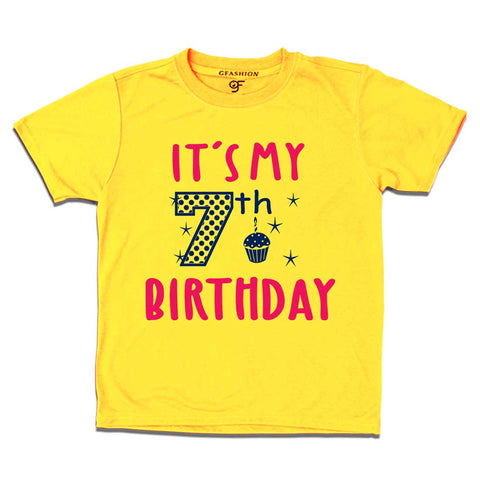 7th Birthday Girl T-shirt