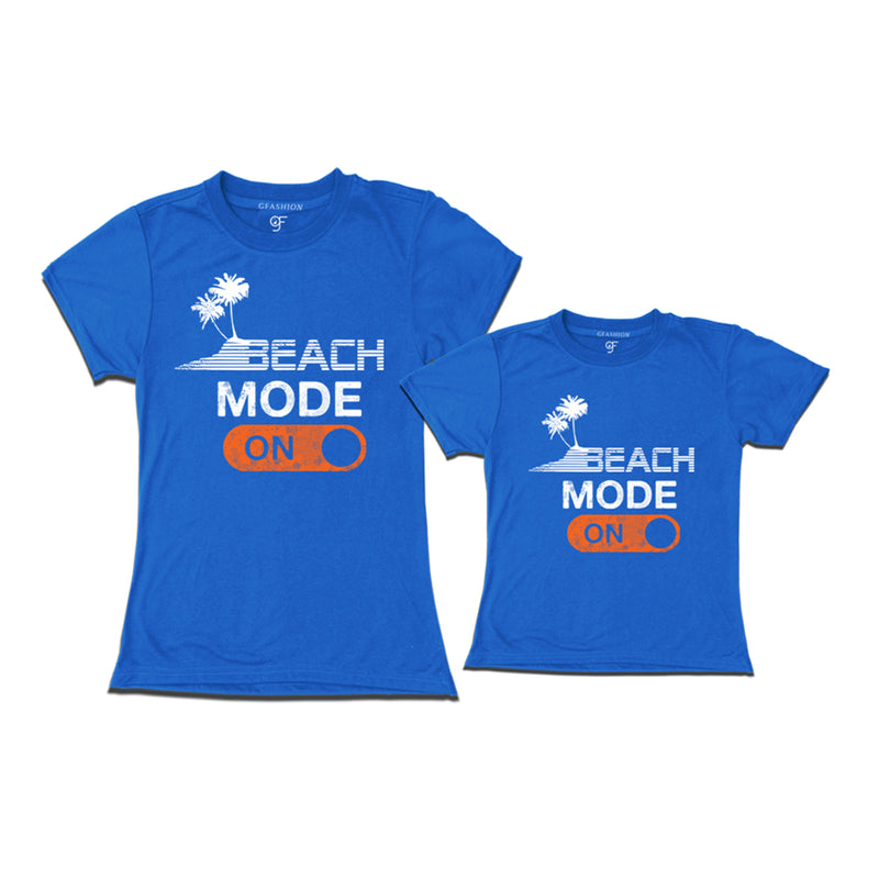beach mode on printed t shirts