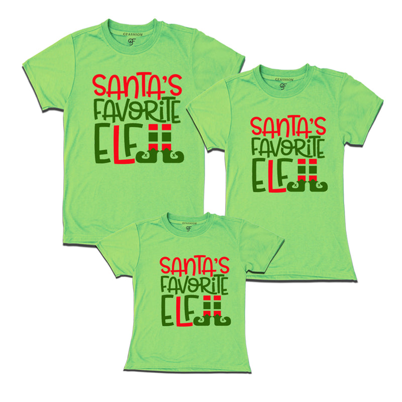 matching Christmas family t-shirt for mother father and kids