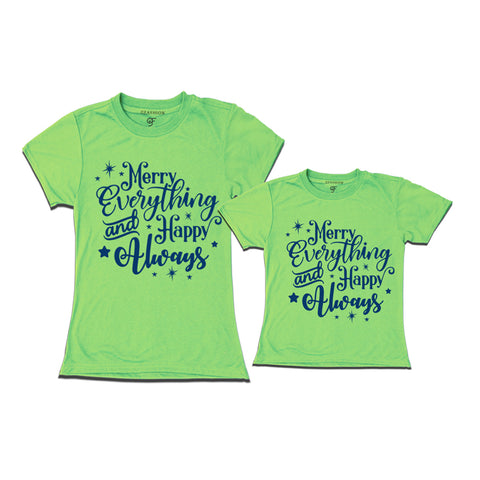 Matching t shirts for mom and daughter