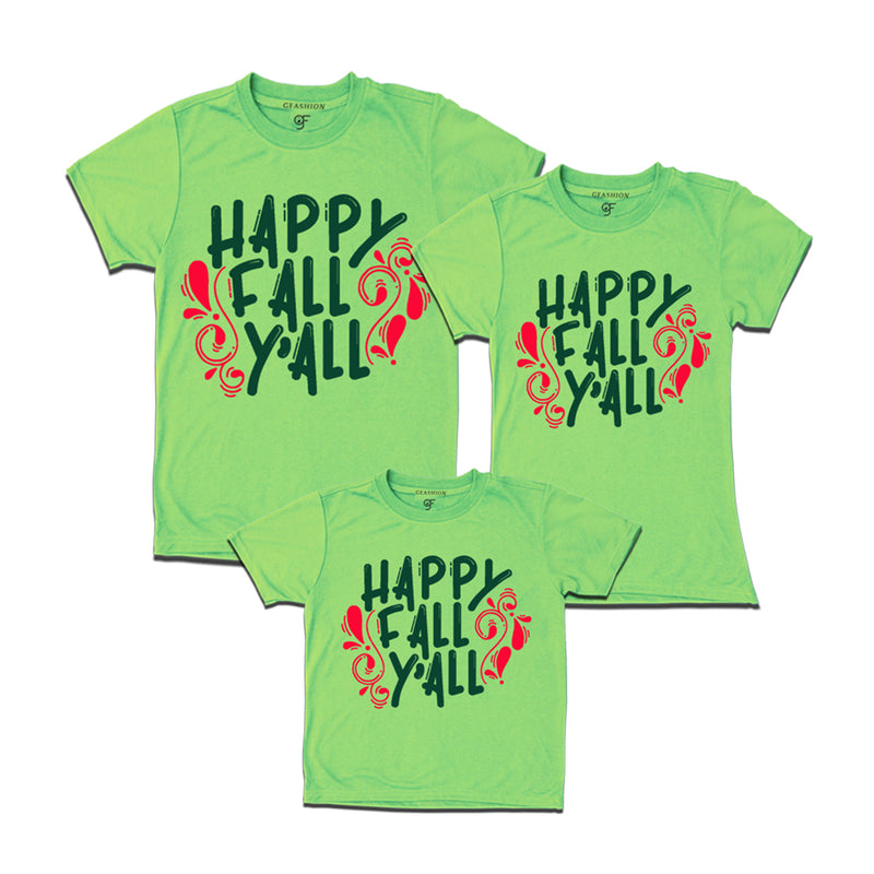 happy fall y'all t shirt