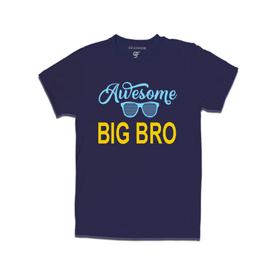 Awesome BigBro T-shirt-Navy-gfashion